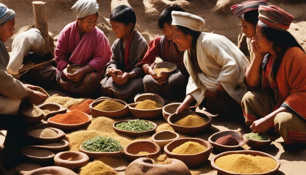 Andean cuisine throughout history