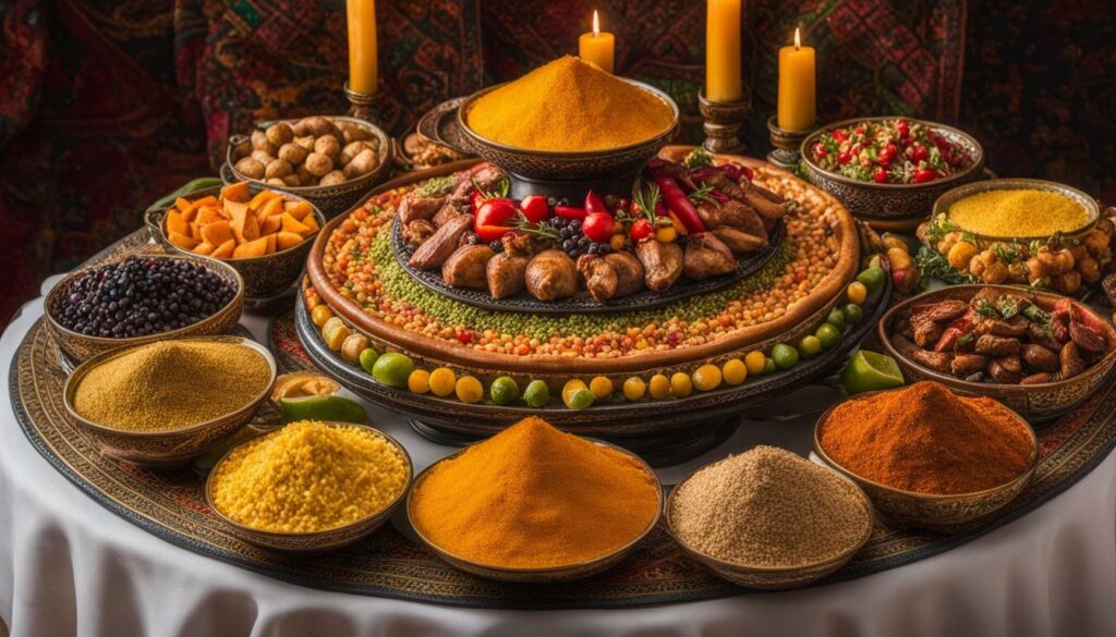 Festive foods in Algeria