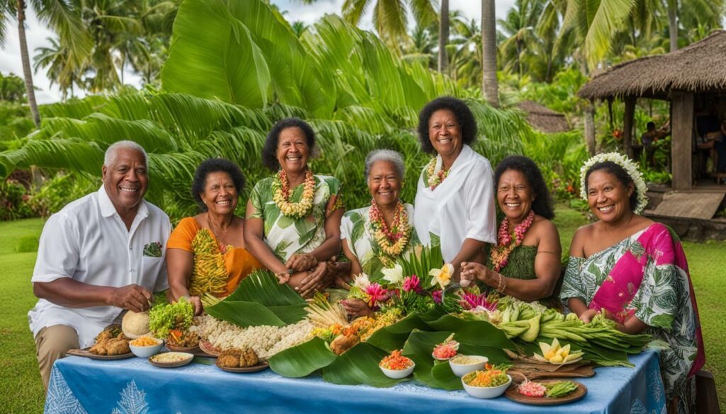 Festive foods in Fiji