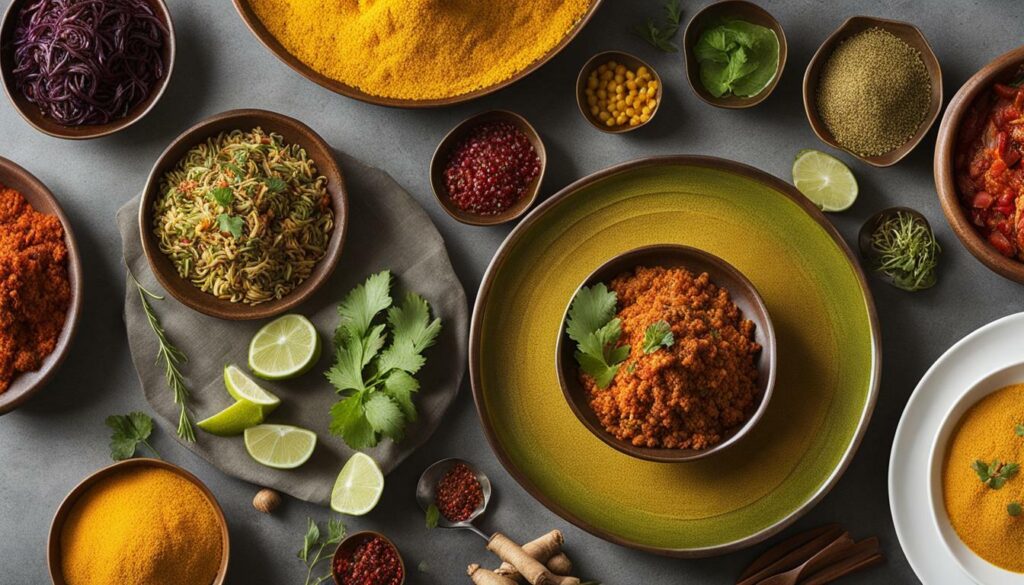 modern-day Indian subcontinent cuisines