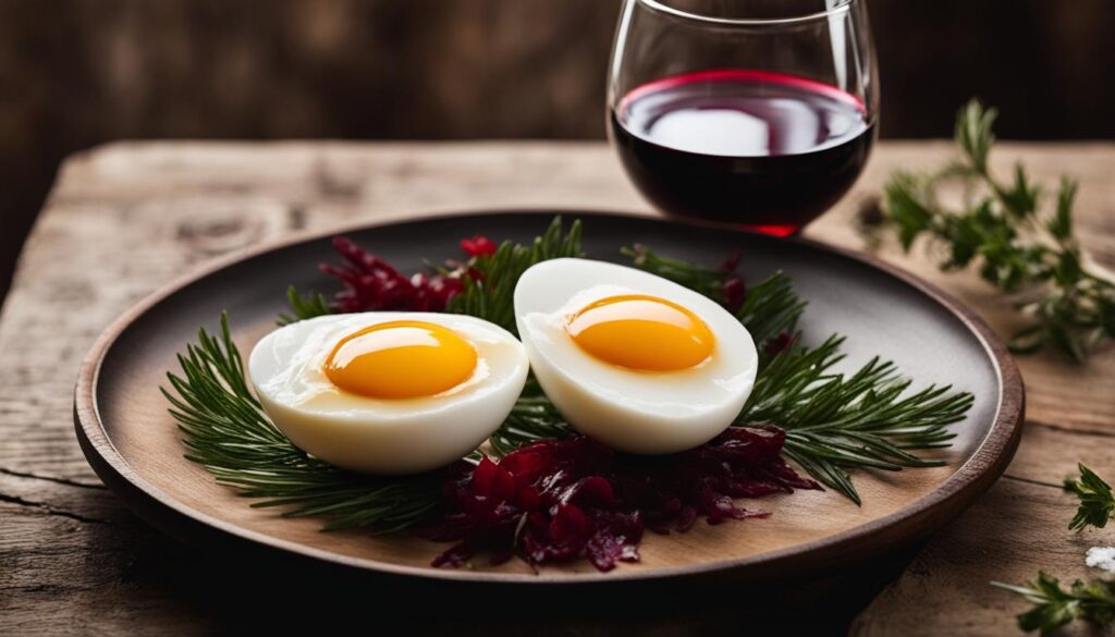 Egg and wine diet