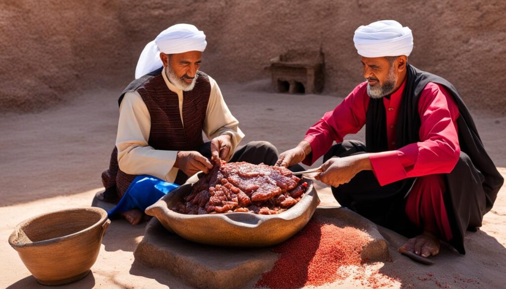 Omani Meat and Fish Preservation