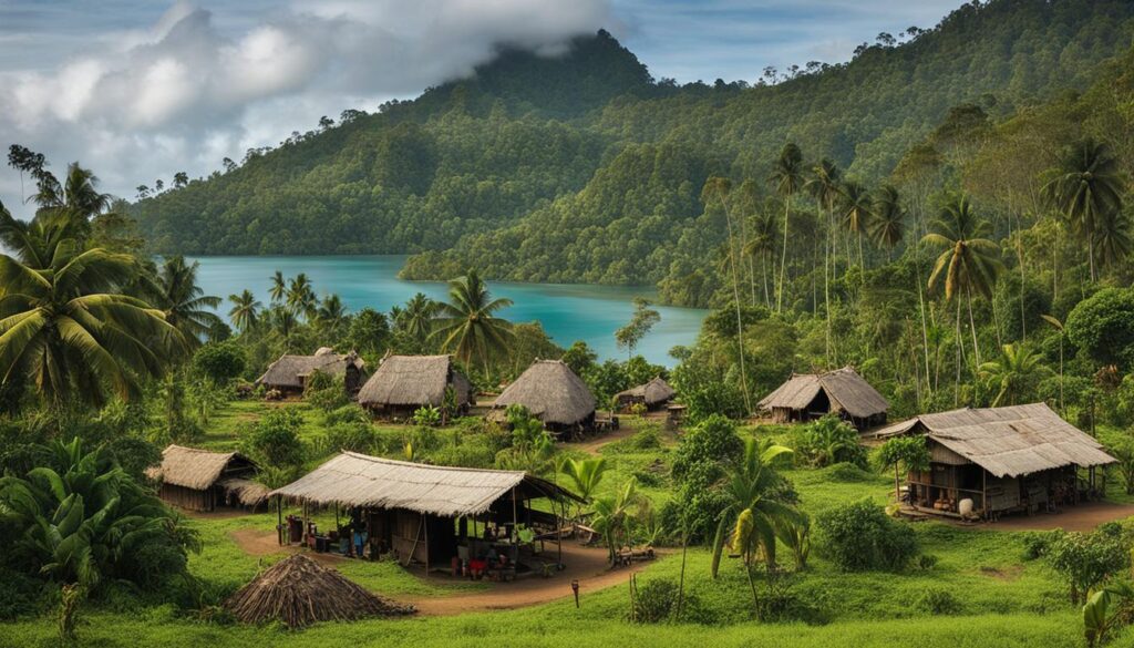 Solomon Islands rural community