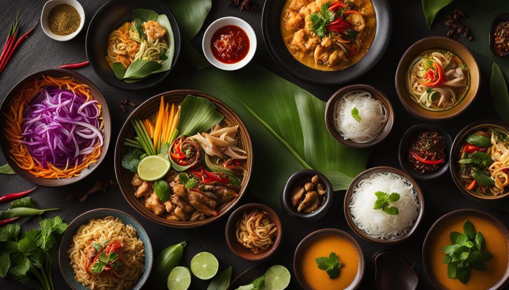 Thai Food Presentation