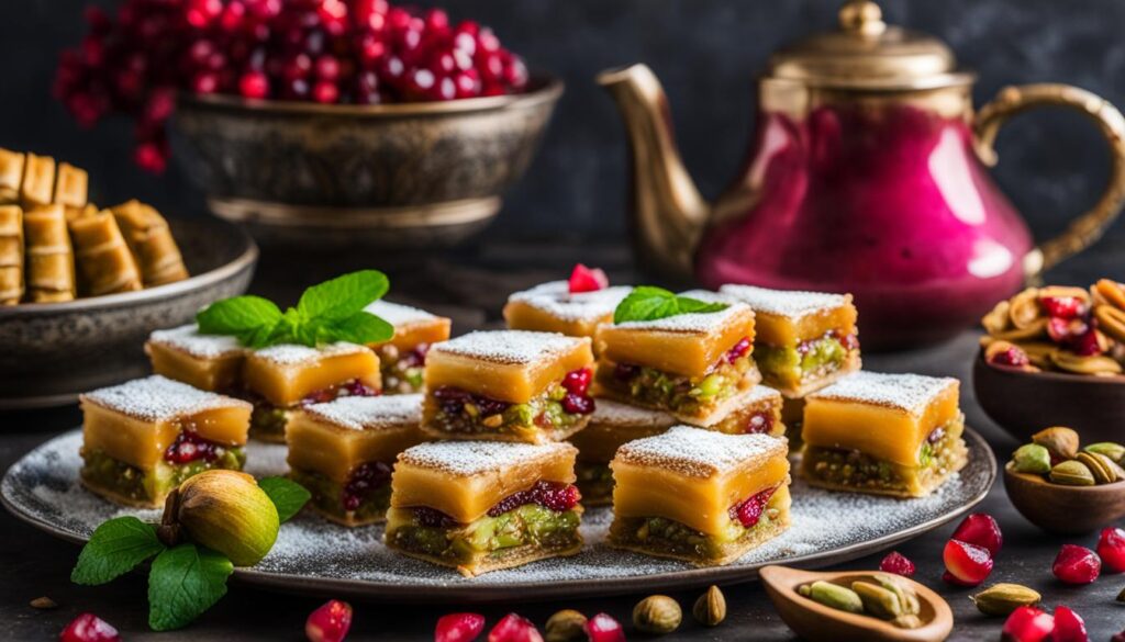 Lebanese desserts